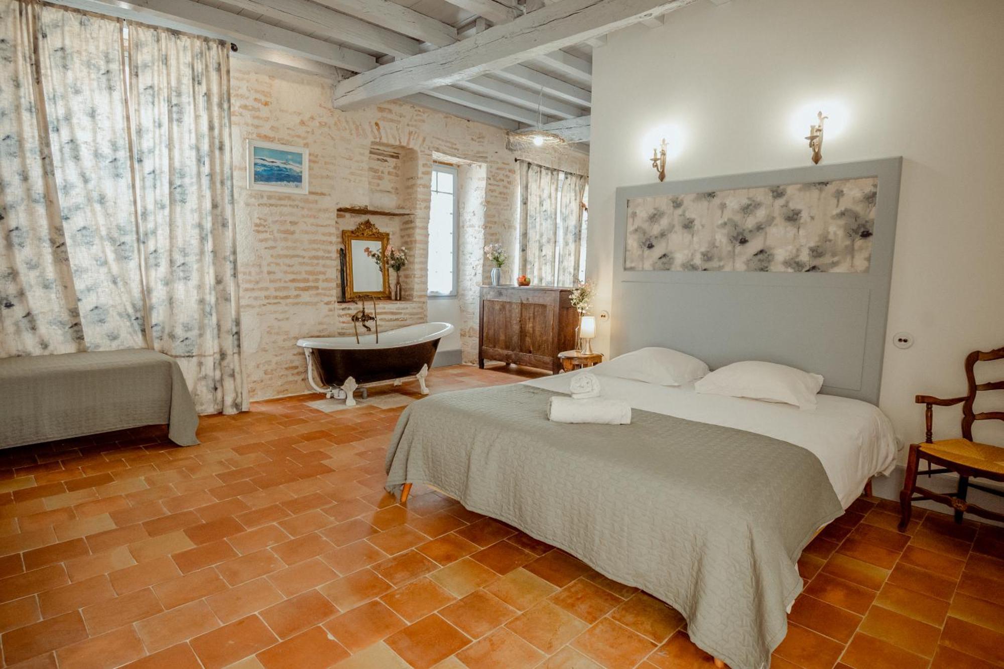 La Chambre Bleue Lauzerte Exteriér fotografie